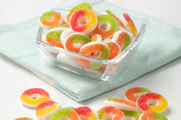 Toppings gomitas aros