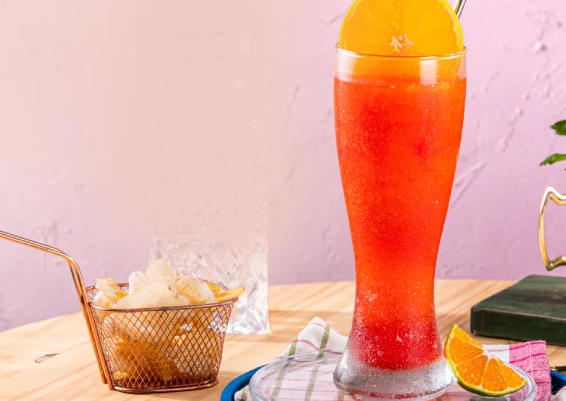 Granizado de mandarina