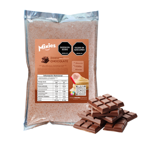 Granizado de chocolate mixies