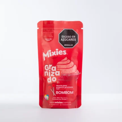 Mezcla para preparar granizado con sabor a Bom Bom 75g