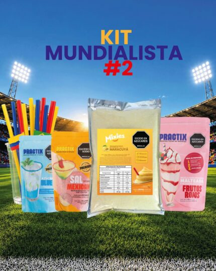 Kit Mundialista #2  Kit Mixies Maracuyá & Frutos Rojos