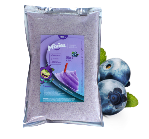 Base para granizado sabor a Mora Azul