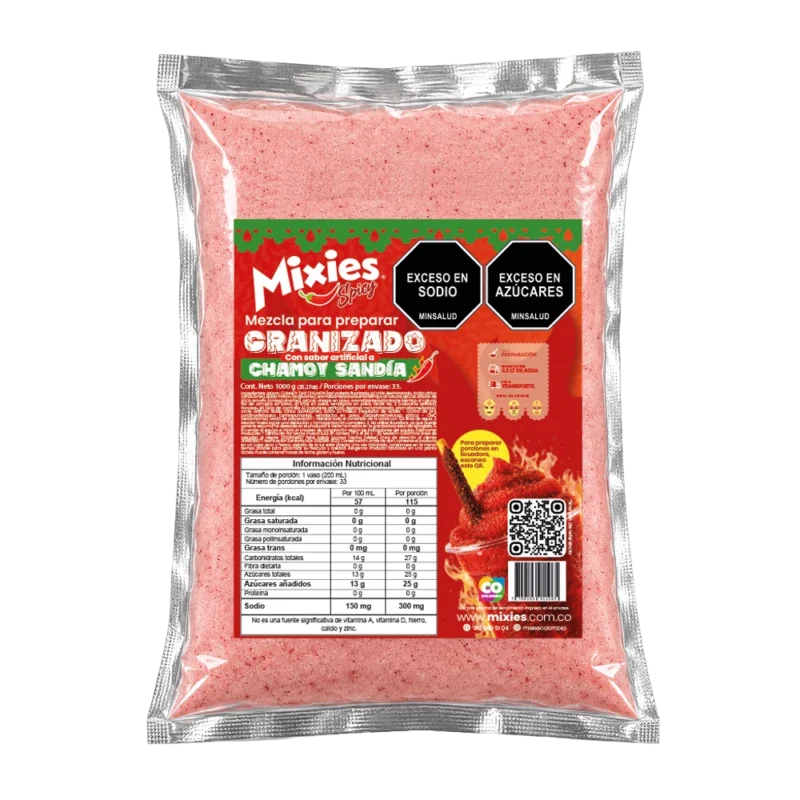 Granizado Chamoy Sandía Mixies Spicy